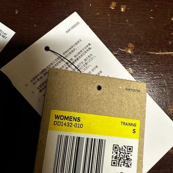 Nike Womens Black Swoosh Air Force 1 Laced Up Front Racerback Sports Bra - Picture 8 of 10